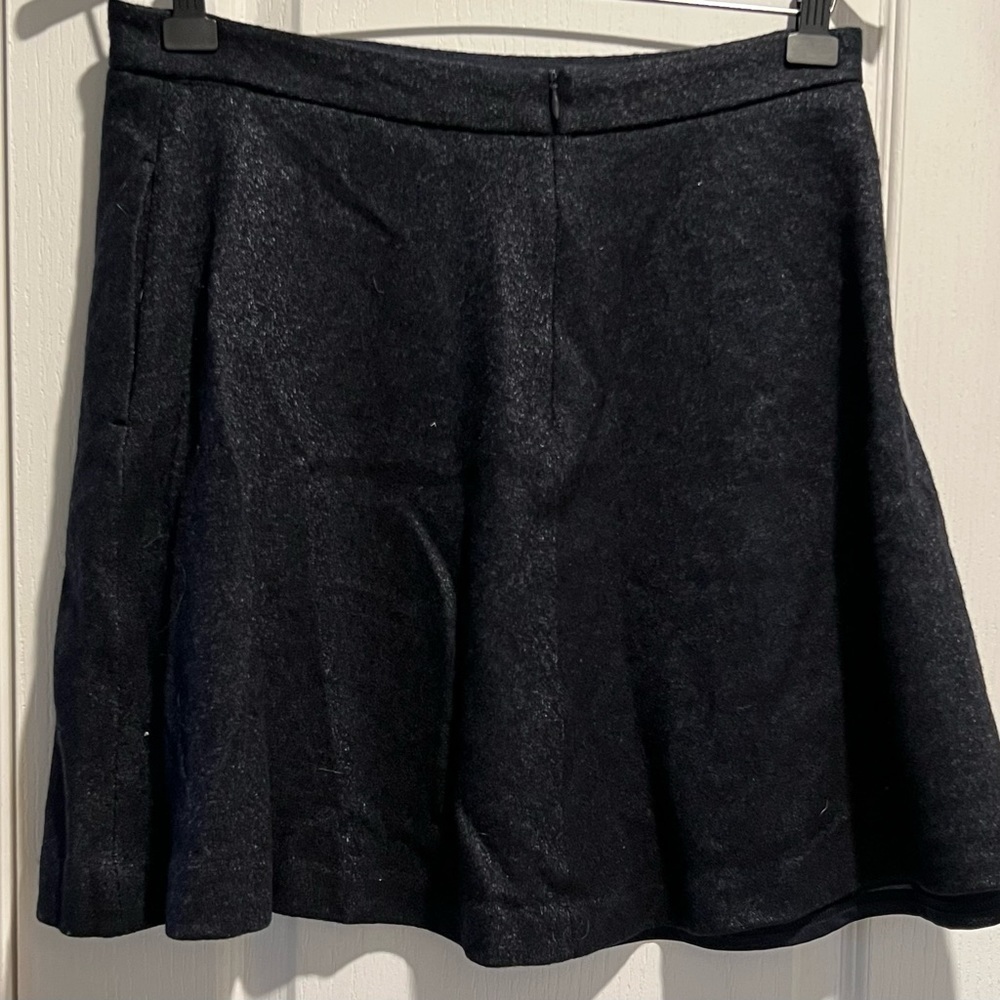 Banana Republic Wool Blend A-Line Skirt, 8 - Picture 3 of 5